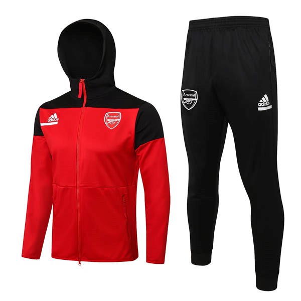 Chandal Con Capucha Arsenal 2022/23 Rojo